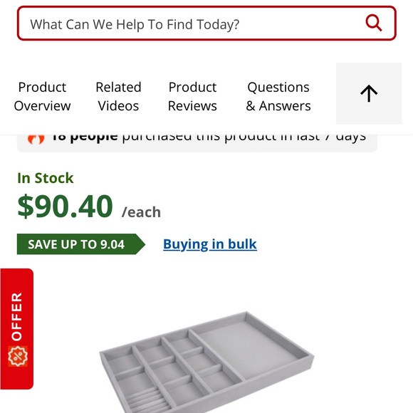 Hafele Jewelry Tray Insert - Picture 7 of 7